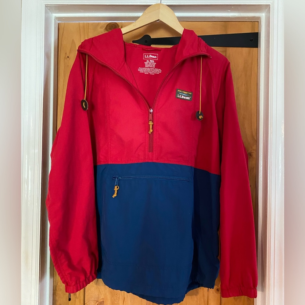 XL LL Bean Anorak. Like New Condition.